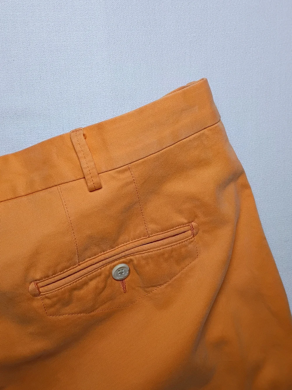 Peter Millar Mens Twill Flat Front Chino Shorts 38 Clay Orange 7